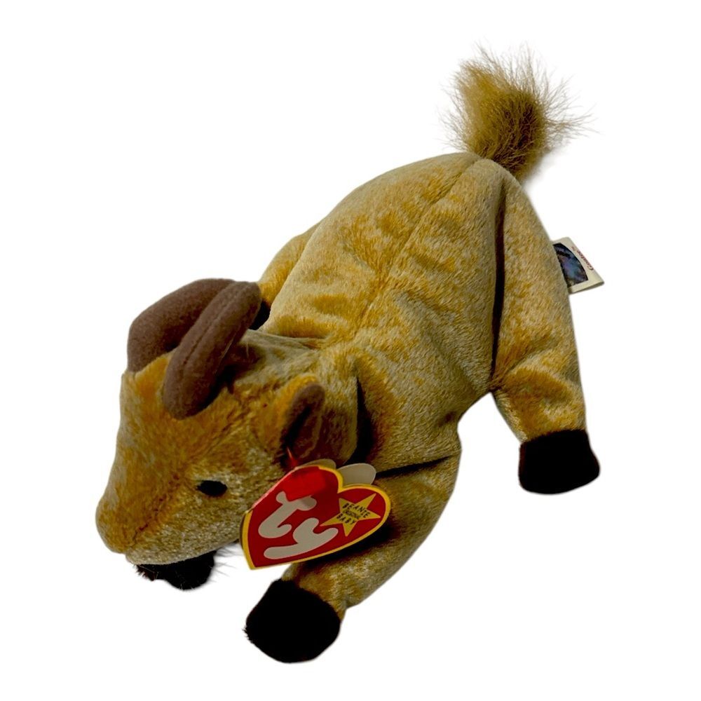 NWT Ty Beanie Babies Goatee the Mountain Goat with Swing Tags